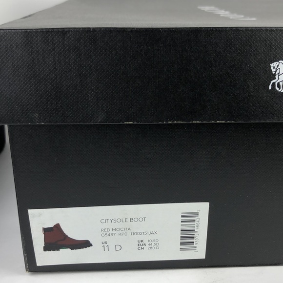 Coach Citysole Boot Men’s Sleek Designer Leather Lace Up Ankle Boots 11 - Picture 15 of 16